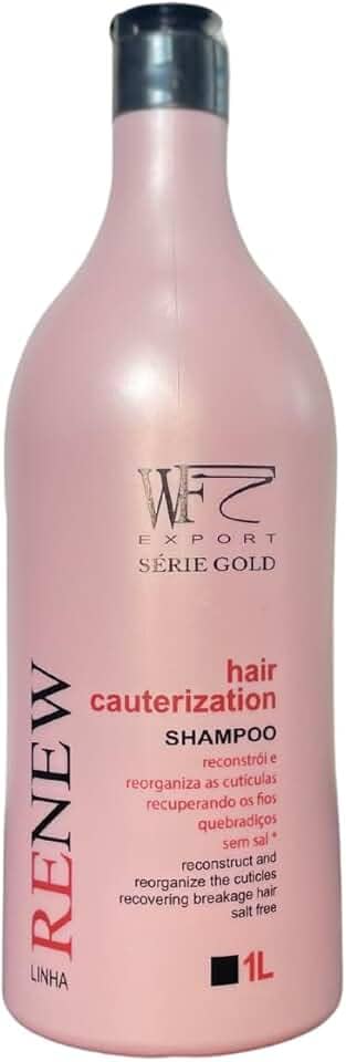 Shampoo Hidratação para Cabelos Danificados, Porosos, Ressecados e com Pontas Duplas WF Renew 1L