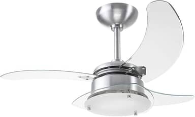 Ventilador Chanceler 110/127V 3P, Tron, Alumínio Escovado