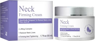 Creme firmador de pescoço para apertar e levantar – Hidratante antienvelhecimento com retinol, ácido hialurônico e colágeno para rosto, pescoço e peito – melhora a elasticidade da pele, linhas finas e