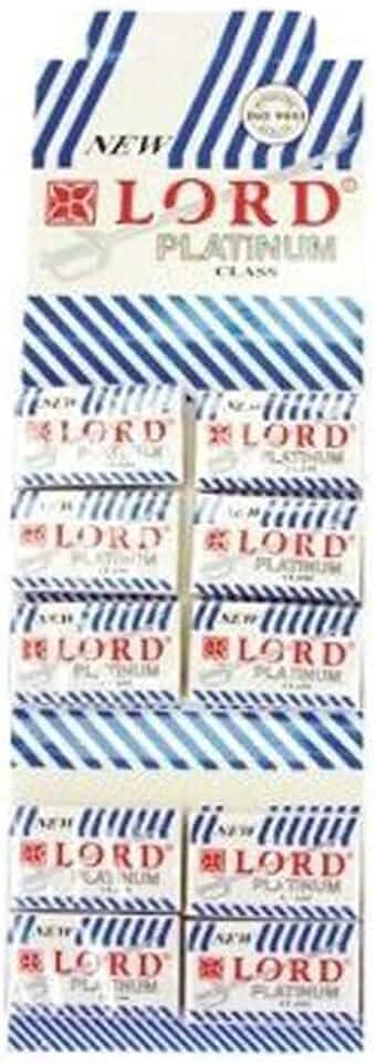 Lamina de Barbear Platinum c/50 - Lord