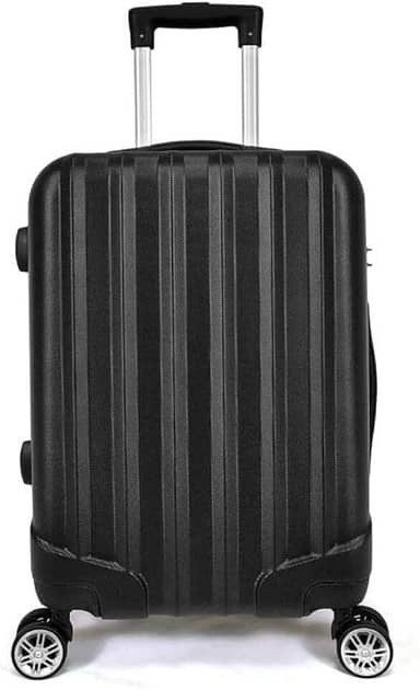 Mala de Bordo ABS 4 Rodas Adventure Fortt Preto - MAB01-PT