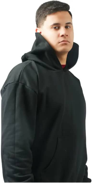 Blusa Moletom Canguru preta ou cinza | Confortável masculina feminina Inverno Outono |DEPARTAMENT STORE