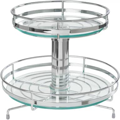 FRUTEIRA ELISA CROMADO COM VIDRO, SCHMITT