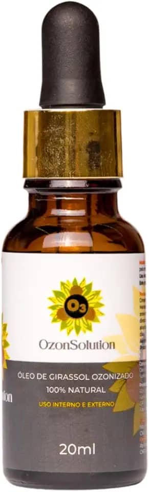 Óleo de Girassol Ozonizado Cicatrizante 20ml
