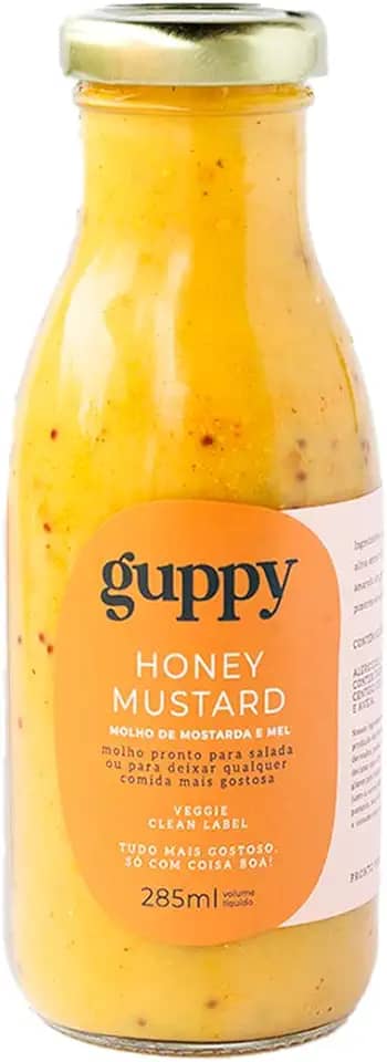 Molho Salada Mostarda e Mel 285ml Guppy Baixo Sódio