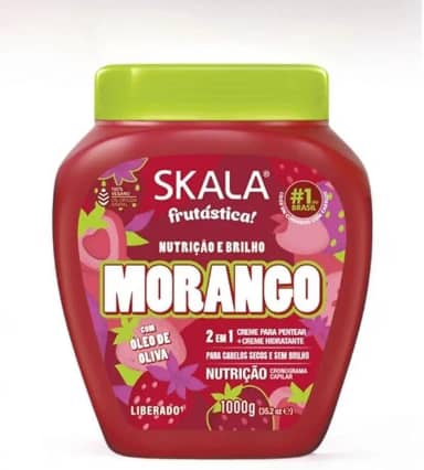 Creme de Tratamento Skala Frutástica 1kg (Banana/Coco/Uva) (Morango)
