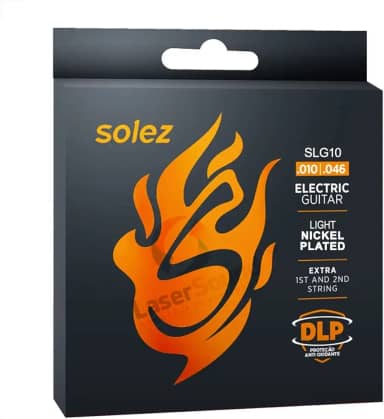 Encordoamento Guitarra 0,10 SLG10 Solez