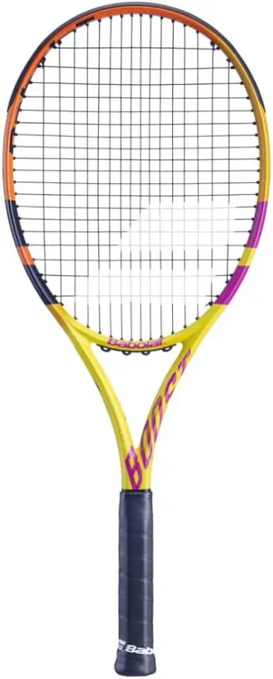 Raquete de Tênis Babolat Aero Boost Rafa - Amarelo/Roxo