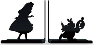 Porta Livros Wonderland Fábrica Geek