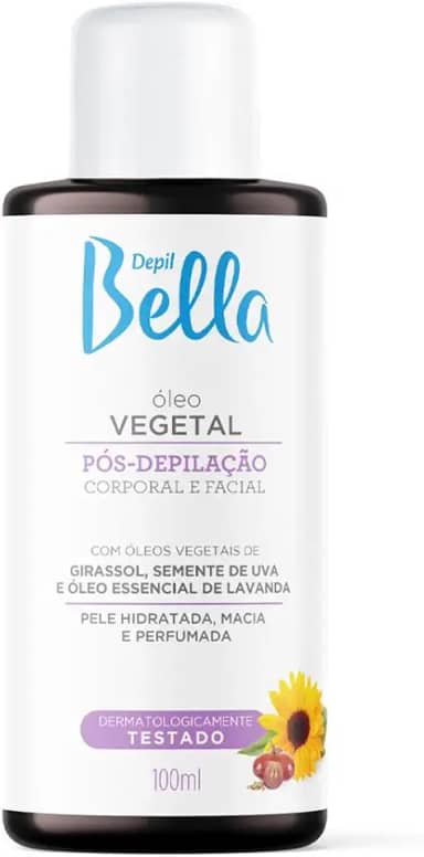 Depil Bella - Óleo Vegetal Pós-Depilação Depil Bella 100ml