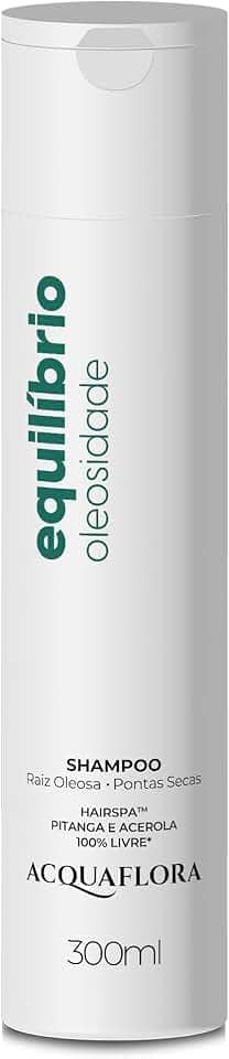 Acquaflora Shampoo Equilíbrio Oleosidade Raíz Oleosa Pontas Secas