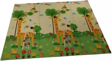 Tapete Infantil Tatame Impermeavel Dobrável XPE Emborrachado 1,50X2,00 8 a 10 mm Dupla Face, Atividades bebe Estampado