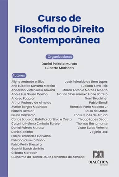 Curso de Filosofia do Direito Contemporânea