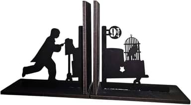 Fábrica Geek Aparador de Livros Plataforma Inspirado em Harry o Mago do Castelo Aparador de Livros Potter Head