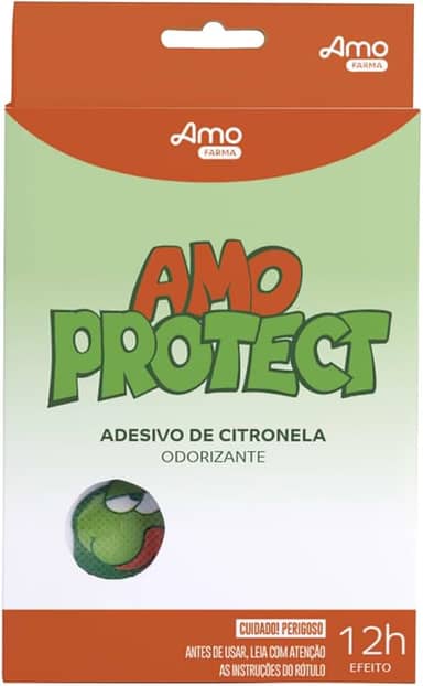 Babydeas Amo Protect Adesivo De Citronela - 8 Unidades