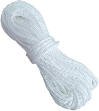 Corda De Varal de Teto Resistente Antimofo 30 Metros - 4mm