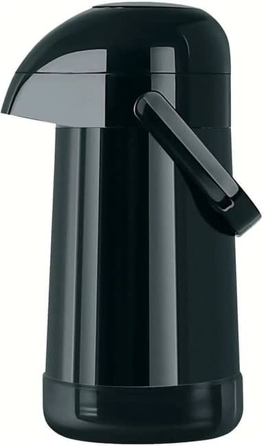 Garrafa Térmica Magic Pump cor Preto 500ml - Jato forte. Exclusivo sistema anti-pingos