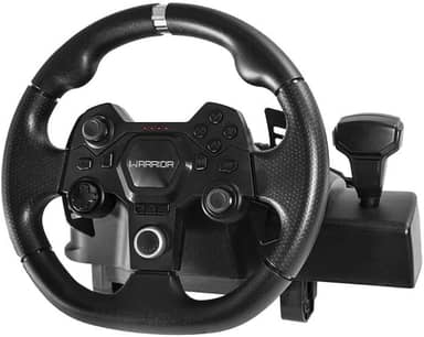 Warrior- JS090 Artaxes Volante Gamer com Force Feedback e Pedal