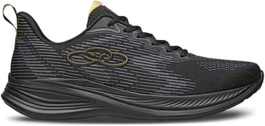 Tênis Olympikus Marte Masculino, Preto/Dourado, 41