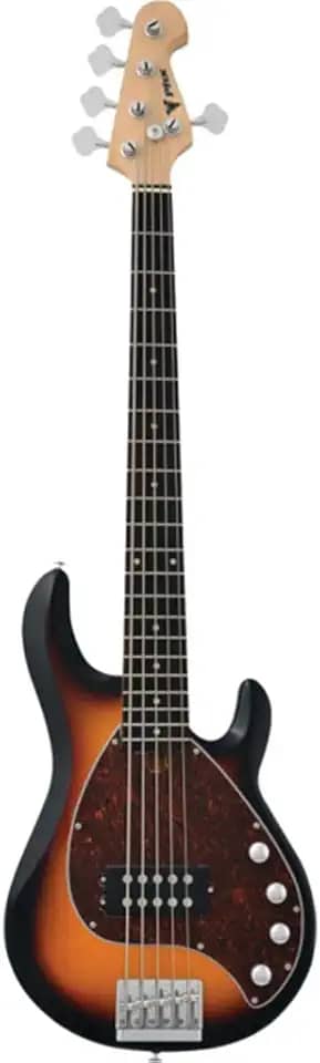 BAIXO 5 CORDAS FIVE SUNBURST MSR-5 3TS