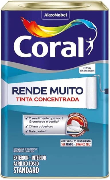 RENDE MUITO CONCRETO 16L - CORAL