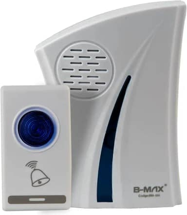 Campainha Sem Fio 36 Músicas Toques Wireless Pilha 15 Metros B-MAX BM-604