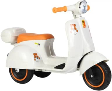 Bang Toys Moto Elétrica Infantil Scooter Cubi Joy 6v Branco