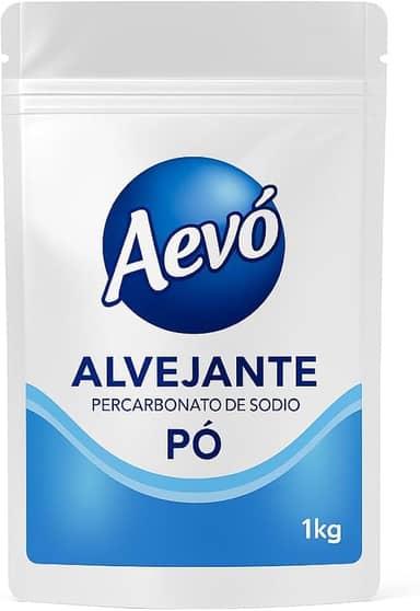 Aevó – Removedor de Manchas com Base de Percarbonato de Sódio – Eficiente, Econômico e Versátil para Lavanderia e Limpeza Geral