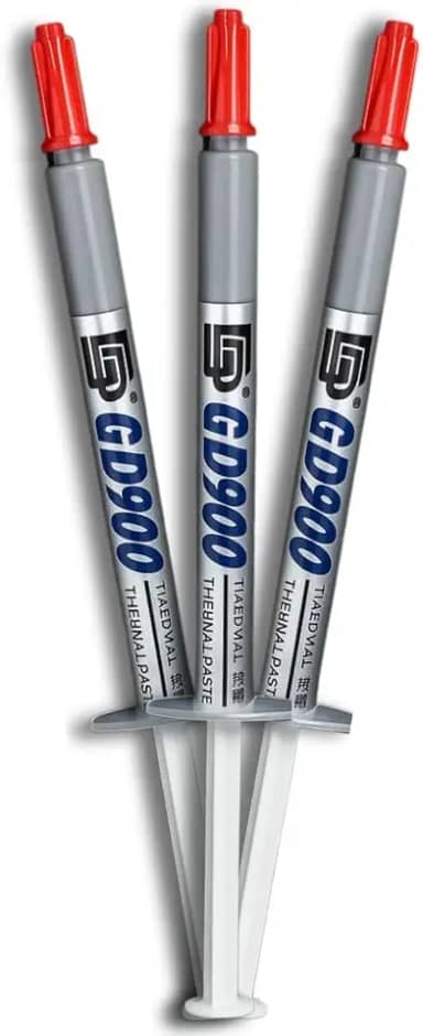 Pasta Térmica Prata GD900 Para Processador, PS2, PS3, PS4, XBOX, Notebook, Placa de Vídeo e PC 1G - 4,8W/m·K