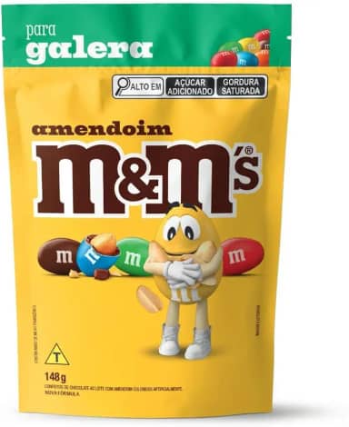 Chocolate M&M'S Amendoim 148g
