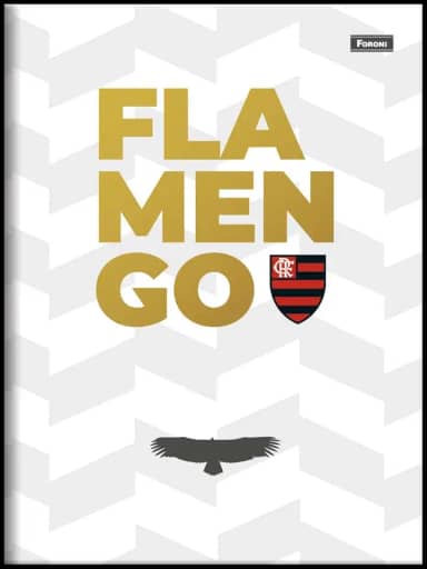 Caderno Brochurao Capa Dura Flamengo 80F Pct Com 05 110532