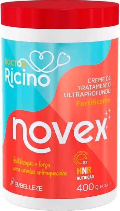 Embelleze Creme Tratamento Novex 400G Doctor Rícino Novex