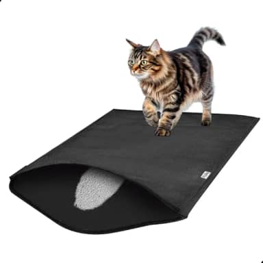 Tapete Higiênico Coletor De Areia EVA 100x70cm Caixa de Areia Sanitário Para Gatos Anti Sujeira Impermeável - Petliz