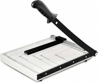 Guilhotina de Papel com Protetor de Segurança e Bloqueio de Lâmina Aparador de Papel Guilhotina para Serviços Gráficos