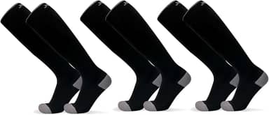 Meia de Compressão Cano Longo 15-30 mmHg melhor Para Academia,Corrida,Varizes,Viagens Melhor para homens e mulheres