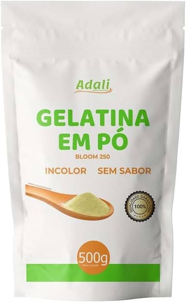 Gelatina em pó Adali 500g - Sem sabor