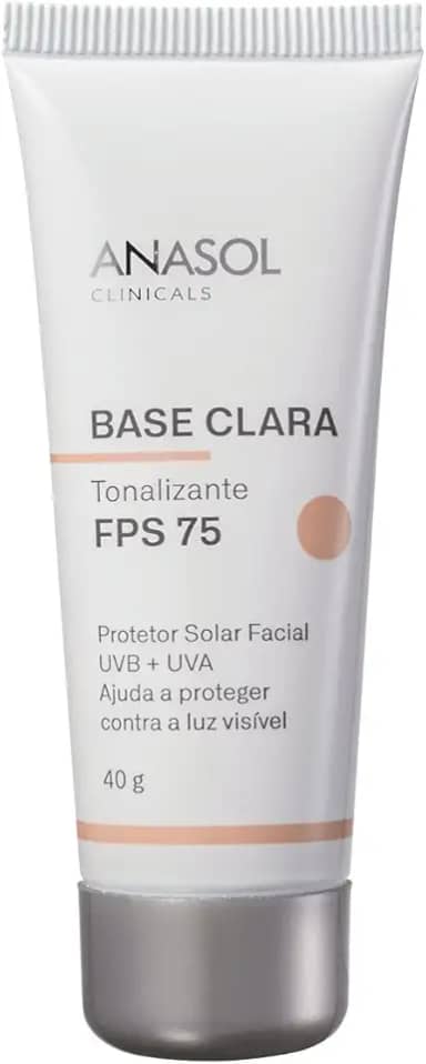Protetor Solar FPS 75 Base Clara 40g - Anasol