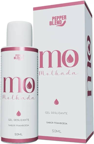 Gel Deslizante Íntimo Mo Molhada Premium Hidratação Deslizamento Aroma Sensual Aloe Vera Rosa Mosqueta