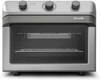 Air Forno Elétrico e fritadeira Mueller 35 Litros Prata com função Fryer MFB35G