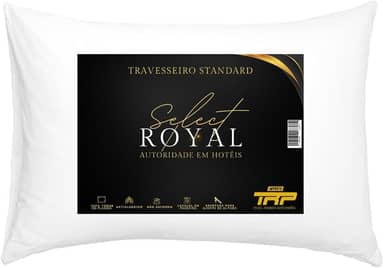 Travesseiro TRP Imports Select Royal Toque de Plumas Antialérgico Linha Hotel