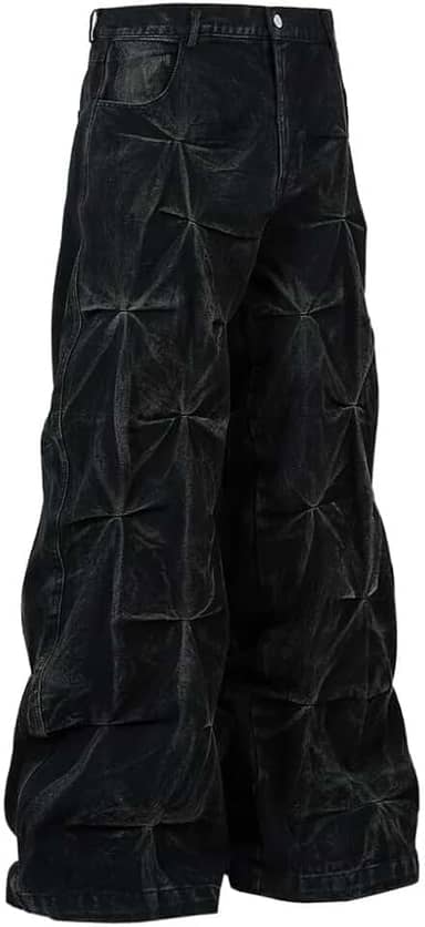 Y2k Streetwear Jeans Grunge Calças largas hip hop calças jeans largas