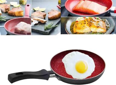 Mini Frigideira Para Ovos N14 Cerâmica Antiaderente Frita Sem Óleo Duralar