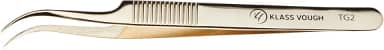 Pinça Para Alongamento De Cílios Ponta Curva TG02 - Klass Vough