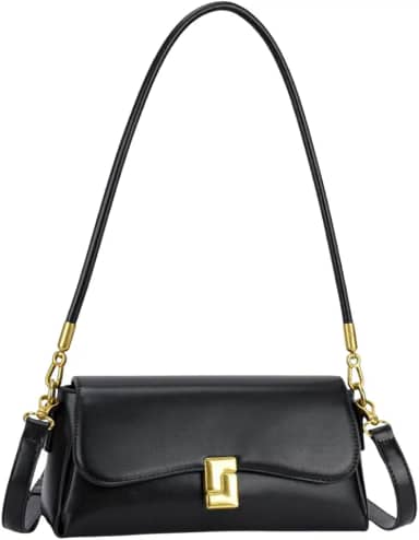 Bolsa Feminina Fivela Ombro Alça Transversal Ajustável Luxo QUBCCUM