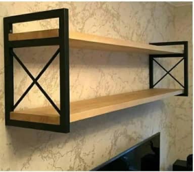 Prateleira Estilo Industrial 20x60 Não ENFERRUJA Não DESCASCA PINTURA