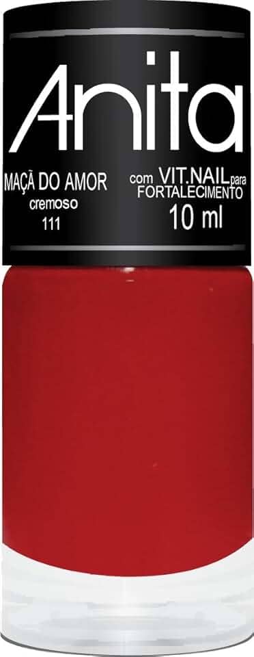 Anita Esmalte Maçã Do Amor Cosméticos Vermelho