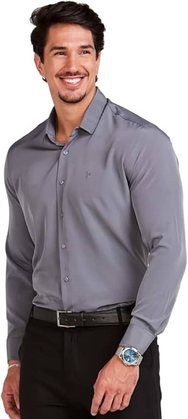 Camisa Social Manga Longa Masculina