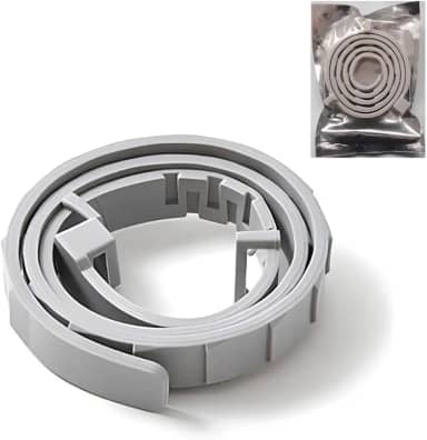 Coleira Antipulgas para Cães 63cm – Proteção de até 8 Meses Contra Pulgas e Carrapatos – Natural com Óleos Essenciais Citronela, Lavanda e Gerânio - Coleira repelente