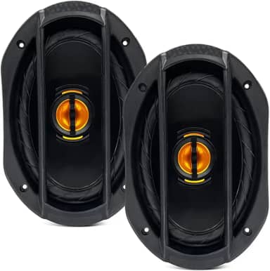 Kit de Alto-falantes Automotivos JB69 Flex 6x9 Polegadas 110W 4 Ohms Preto Leson - 2LS055069