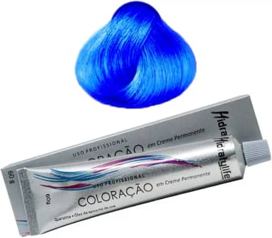 Coloração Permanente Azul Royal 60g Creme